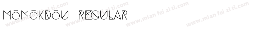 momokdou Regular字体转换